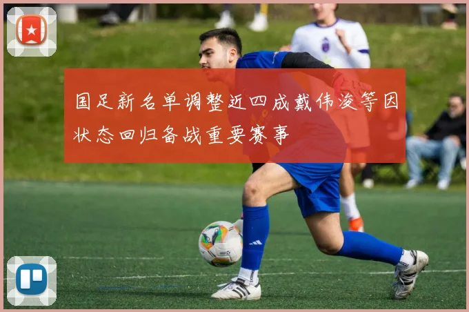 国足新名单调整近四成戴伟浚等因状态回归备战重要赛事